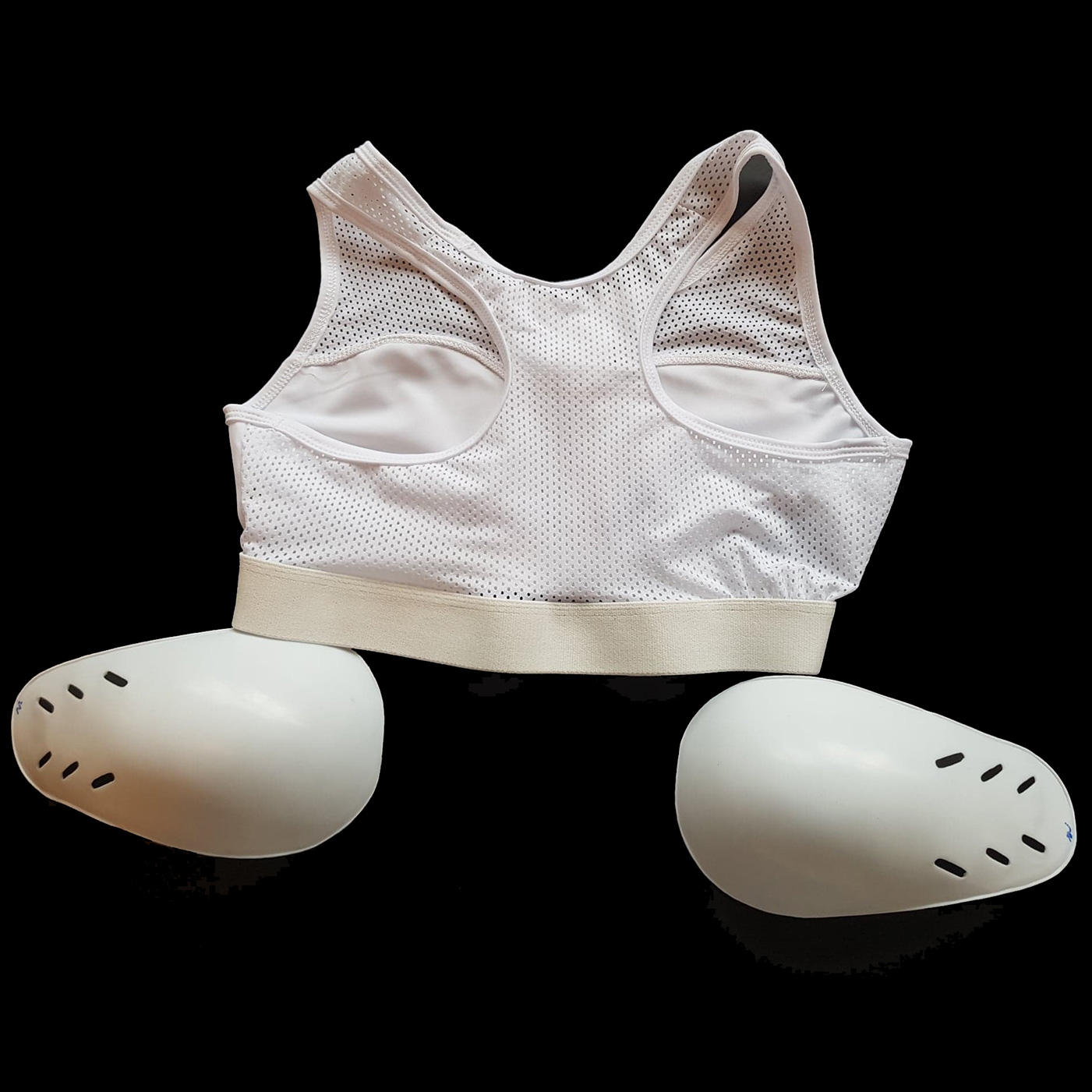 Boob Protect Breast Protection Cups, Sports Bra Inserts, Women’s Sports Chest Guard Hard Shell Protective Inserts For Softball, Rugby, Lax, Soccer