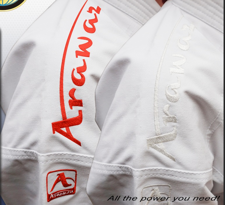 Arawaza Kata De Luxe Evo Suit - White Embroidery WUKF - Image 2